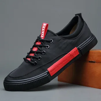 

High-top Canvas Sneaker Shoes 2020 Spring Shoes Men Sneakers Men Shoes Brand Fashion Male Casual Shoes Footwear Mens Trainers