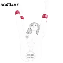 Bondage Sex Handcuffs Anklecuffs Leather Sex Toys Erotic BD Adult Games for Couples