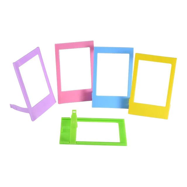 5X Színes Képkeret A Mini Instax Dekorációhoz 3 ' Átlátszó Fotókeretek - Image 2