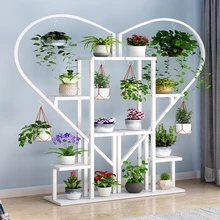 Цветочная полка многоэтажная специальная гостиная подвесная Орхидея Спальня украшение для домашнего балкона пол в форме сердца креативный