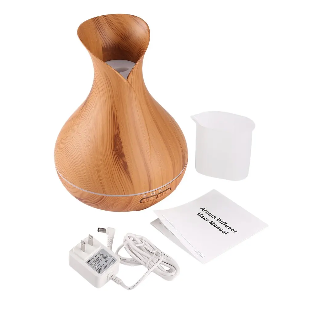 

400ml Ultrasonic Aroma Diffuser Mist Maker Compact Air Humidifier for Household Use Great Home Decor with LED Colorful Light