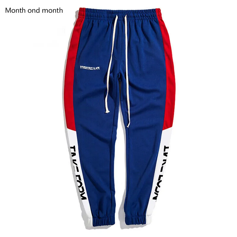 

Mens Joggers Casual Pants Fitness Sweatpants Skinny Fashion Streetwear Tracksuit Hip Hop Fitness Gyms Pants Streetwear Trousers