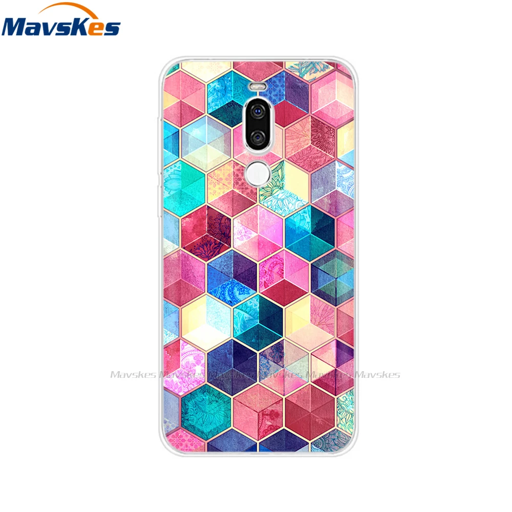 Cases For Meizu Back Cover For Meizu X8 X 8 Flowers Cat Patterned Phone Shell Cover Soft TPU Silicone Protective Cases Fundas Coque For Meizu X8 cases for meizu black Cases For Meizu