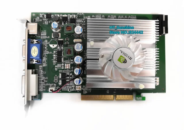 scheda grafica video card Sparkle Nvidia GeForce 6600GT 128bit