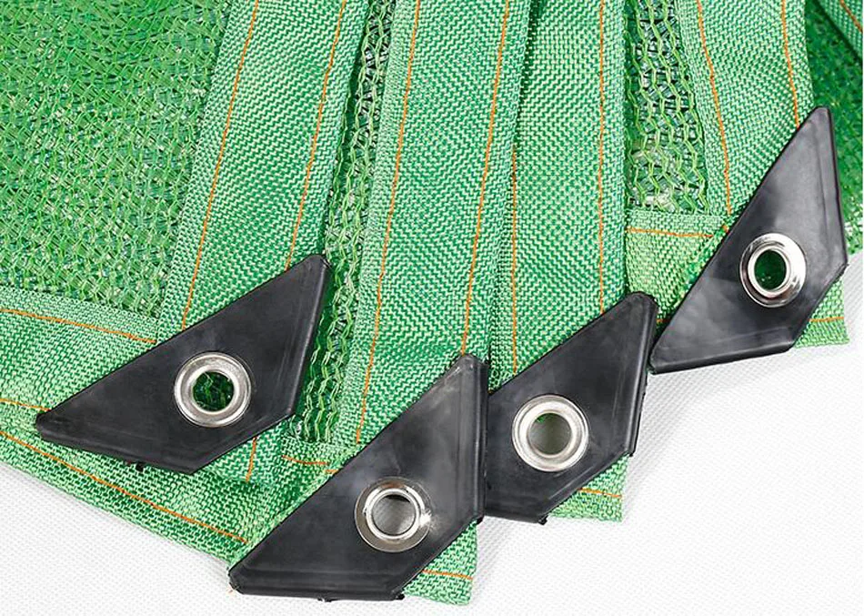 Зеленый 6 Pin HDPE анти-УФ Солнцезащитная Сетка Открытый сад солнцезащитный крем тент ткань сетка растение теплица крышка автомобиля