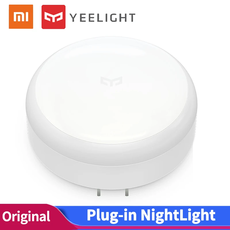 Xiaomi mijia Йи светильник подключаемого модуля Сенсор ночной Светильник умный светильник с умный дом хуаман искусственная кожа Су Сенсор Светодиодная лампа кровать светильник s для спальни