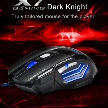 

7 Buttons Wired Gaming Mouse Breathing Light Computer Mice Notebook Laptop Accessories Replacement for Windows XP&7/8 ,MAC,Vista