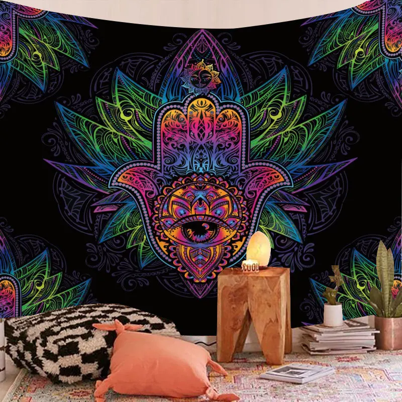 Arazzo Da Parete Grotta Marina Art Deco Coperta Tenda Tovaglia Da - Foto 11