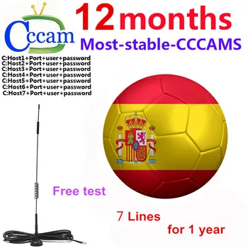 

Newest Stable Europe Cccam Server of 7lines Spain Cline Portuga Poland Oscam cline Germany to gtmedia v8 nova v9 super