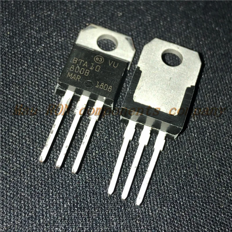 10 шт./лот BTA10-800B BTA10 800B TO-220 10A / 800V triac гарантия качества пятна | Электронные
