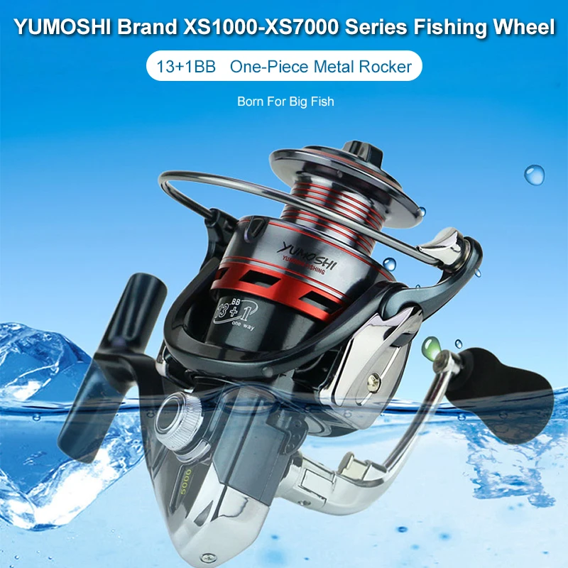 

13+1BB Spinning Fishing Reel Metal XS1000-7000 Series Spinning Reel Fishing Tackle