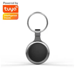 Tuya – Mini traceur de véhicule intelligent, application de contrôle à distance, Bluetooth, étiquettes intelligentes, clé, dispositif Anti perte, localisation 