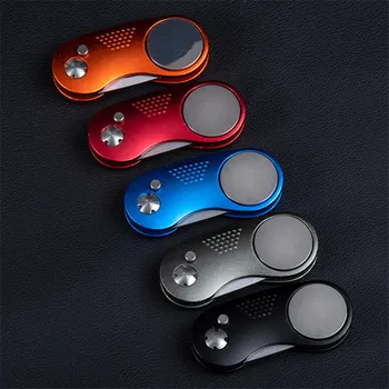 

Metal Foldable Golf Divot Fork Tool with Button Magnetic Ball Marker Portable for Golf Club THJ99