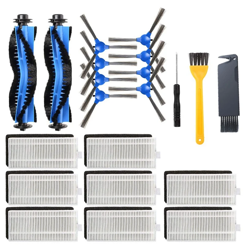 

Accessory for Eufy RoboVac 11S RoboVac 30 RoboVac 30C RoboVac 15C RoboVac 12 Robotic Vacuums Cleaner Replacement Part Kit Filter