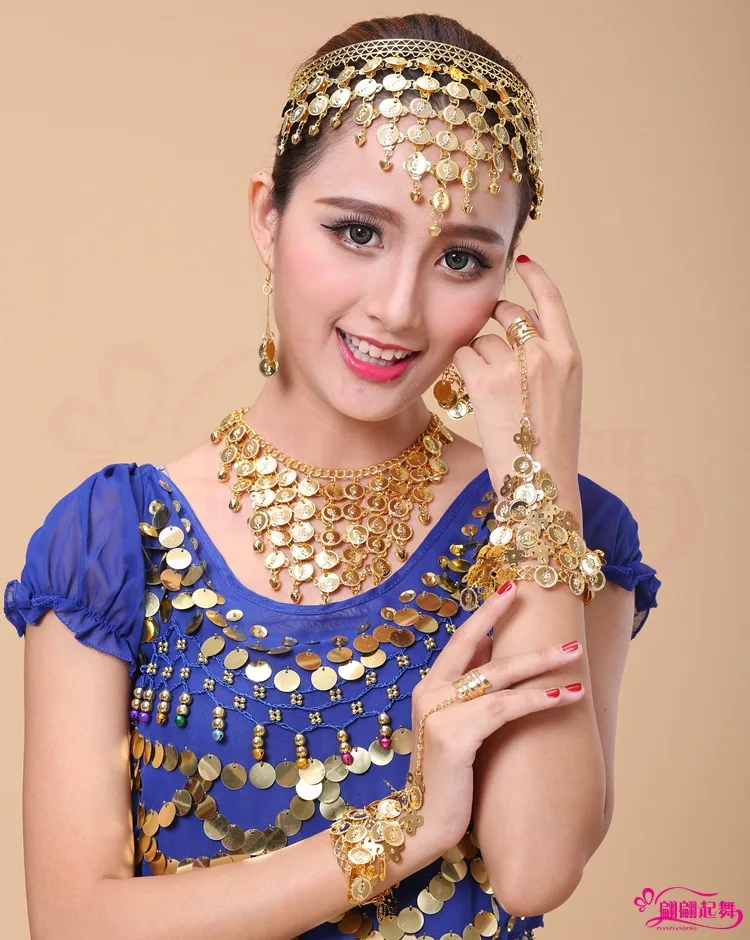 Bohemian Coin Head Chain for Dance Performances