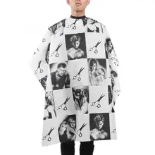 Парикмахерская обертка, Профессиональный парикмахерский фартук для стрижки волос, окрашенная накидка для домашнего парикмахерского салона(118x143 см), накидка для стрижки волос