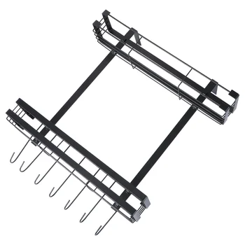 

1Pc Multi-functional Refrigerator Rack Side Wall Storage Rack Seasoning Rack