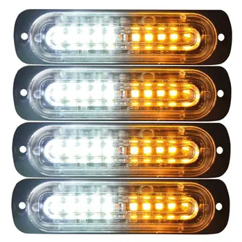

12V 24V Emergency Light Super bright Anti-collision Waterproof Lamp 4Pcs