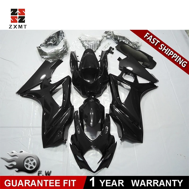 

ZXMT motorcycle Fairing Kit Fit for Suzuki GSX-R1000 GSXR 1000 2007 2008 K7 Matte Black Gloss Black ABS Plastic Bodywork