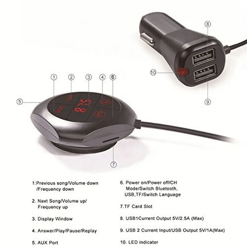 car bluetooth mp3