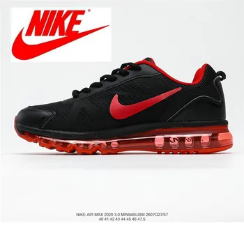 

Original NIKE AIR MAX 2020 3.0 Minimailism knitted mesh breathable full palm air cushion running shoes men's size 40-45 non-slip