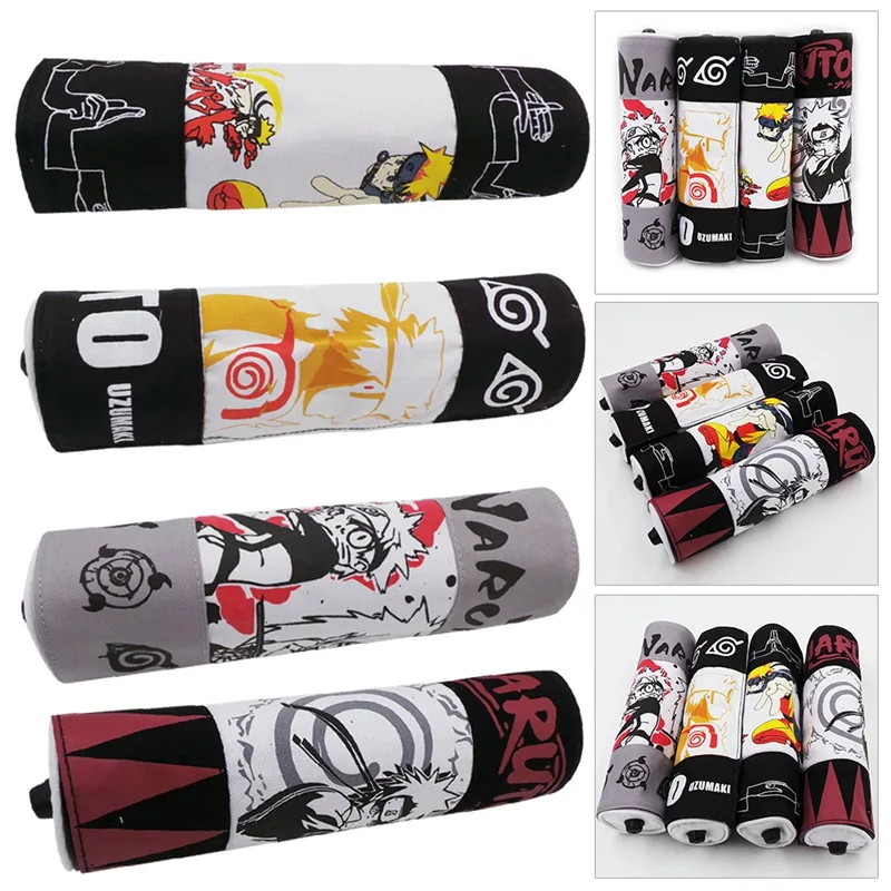 Пенал с аниме рисунком Наруто для мальчиков Модные индивидуальные школьные