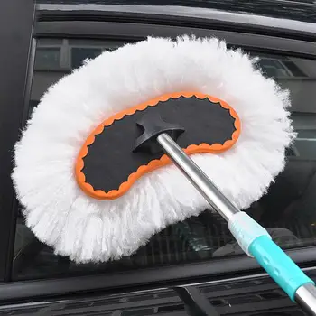 

Wash Brush Automobiles Brushes Mop Adjustable Telescopic Cleaning Tool Supplies Wiping Auto Adeeinge Adeeing Washing Mop