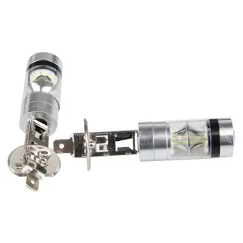 

Replacement LED Headlight Parts H1 100W 12-24V 20-SMD Projector Fog 1000LM