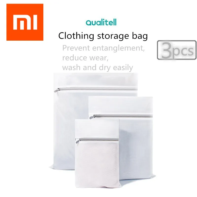 

Xiaomi MIjia Furnishing Practical Clothes Laundry Protection Bag 3-Pack Super Affordable Travel Storage Clothing Bag