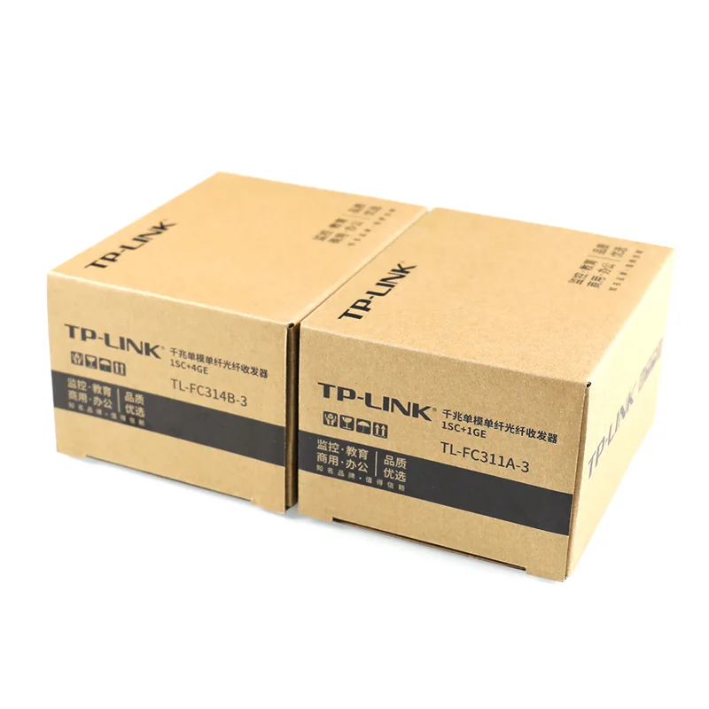 1 пара TP-LINK гигабитный одномодовый одноволоконный приемопередатчик TL-FC311A/B фотоэлектрический Преобразователь передачи 3 км
