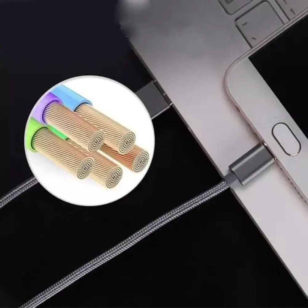 Кабель USB Тип C магнитное зарядное устройство данных быстрая зарядная Зарядка Кабель Micro USB для мобильных телефонов Android кабели