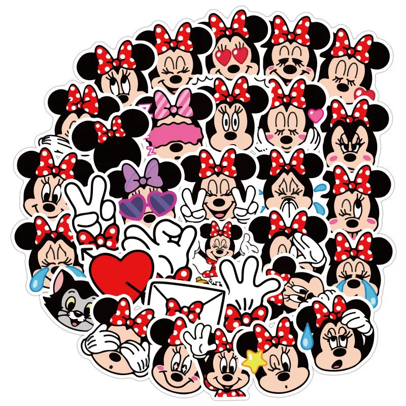 Для выведения токсинов 40 шт не повторяя наклейка Дисней Игрушка Минни Disney платье