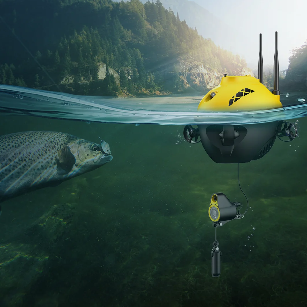 2020 New CHASING F1 Fish Drone Wireless Underwater Camera -