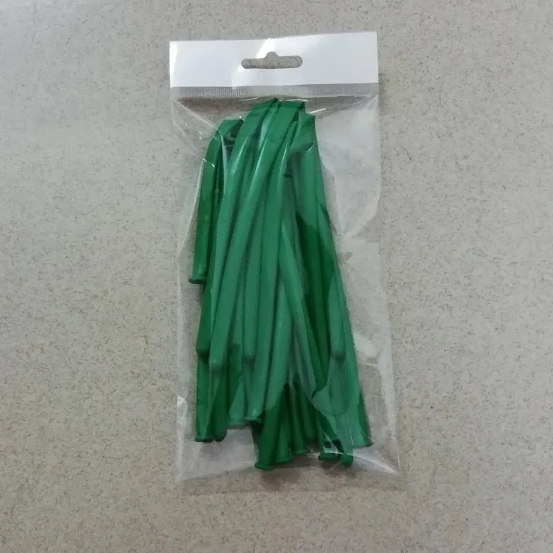Green Для детского сада Играем ручками производства DIY Создание волшебные шары 260Q Длинные Воздушные шары независимая упаковка для прилавка 10 шт упаковка* 50 пакетов - Цвет: Green