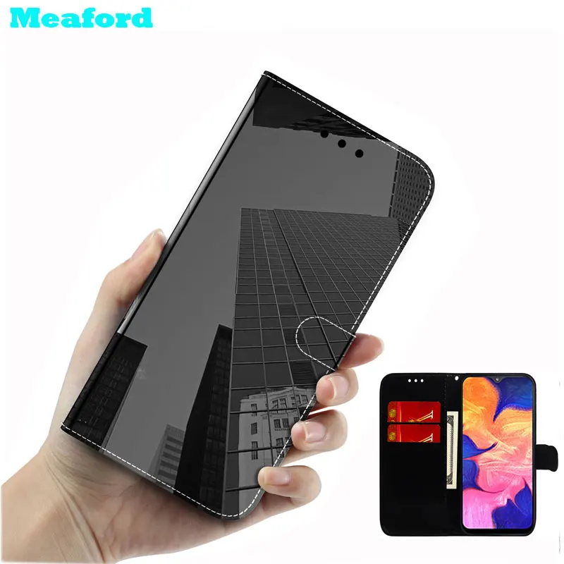 

For Samsung A51 2020 Case Flip Mirror Wallet Phone Case For Samsung Galaxy A51 A515 SM-A515F Cover Leather a51 A 51 Phone Case