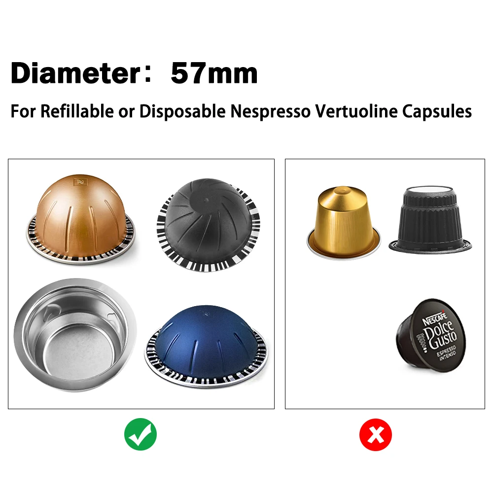 Icafilas Coffee Foils For Nespresso 