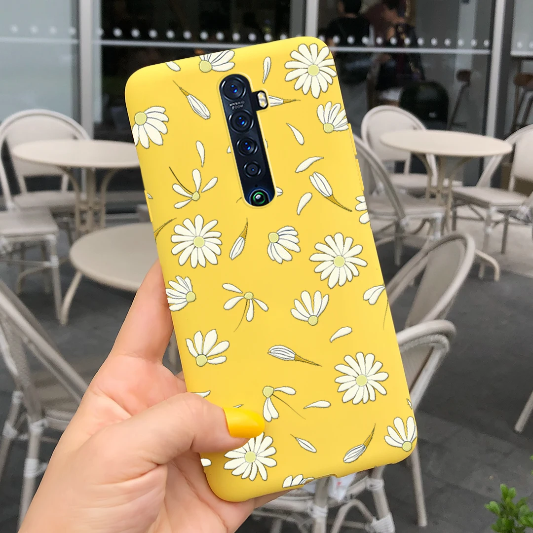 For Oppo Reno2 Case Sunflower Cute Silicone Cover Case For Oppo Reno 2Z 2F 2 F / Z Phone Case Reno2 reno2F reno2Z TPU Bumper samsung flip cover Cases & Covers