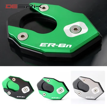 

Motorcycle Kickstand Foot Side Stand Extension Pad Support Plate For KAWASAKI ER6N ER6F ER-6N ER-6F 2011 2012 2013 2014