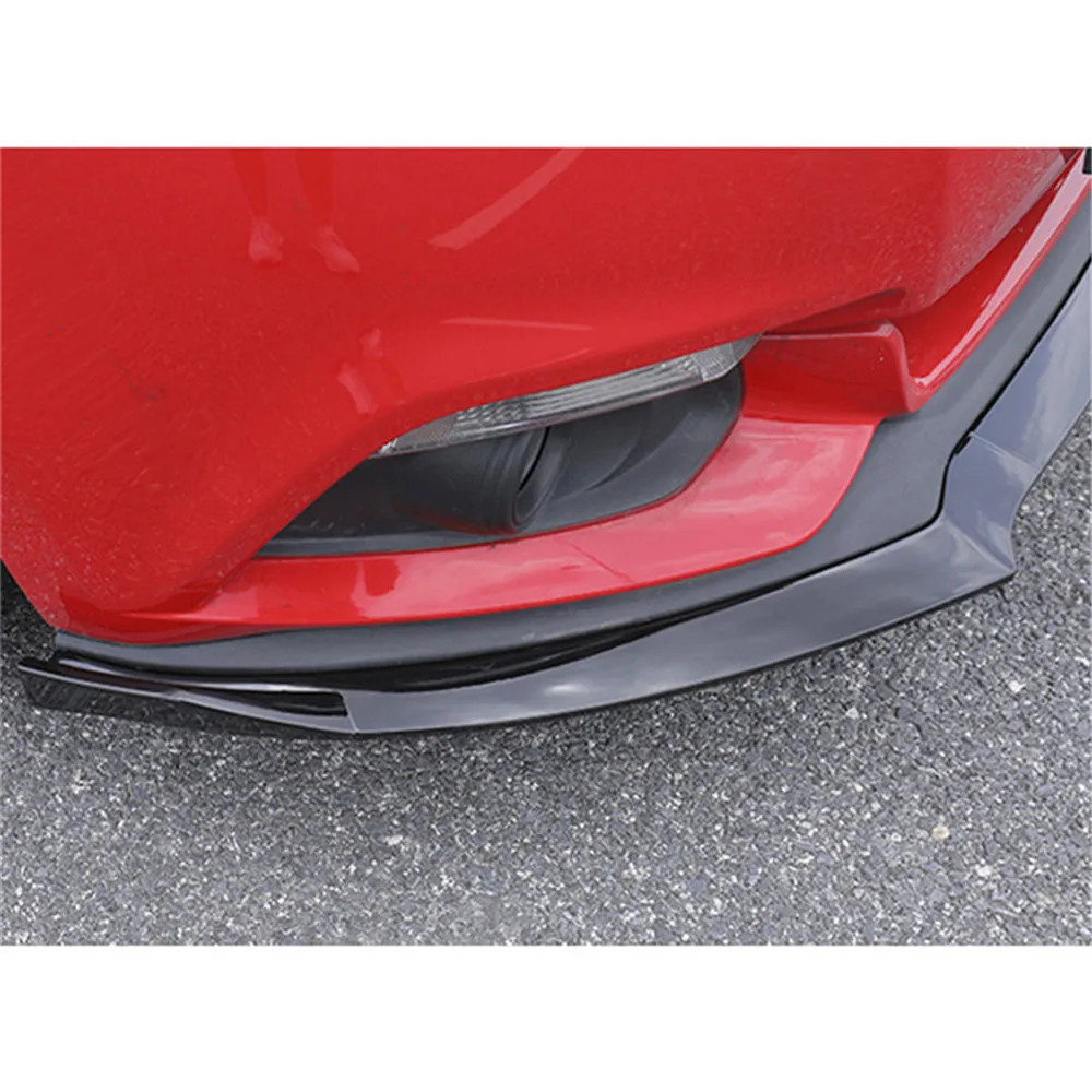 Передний спойлер для подбородка разветвители Ford Mustang Coupe 2015 2016 2017 Автомобильная