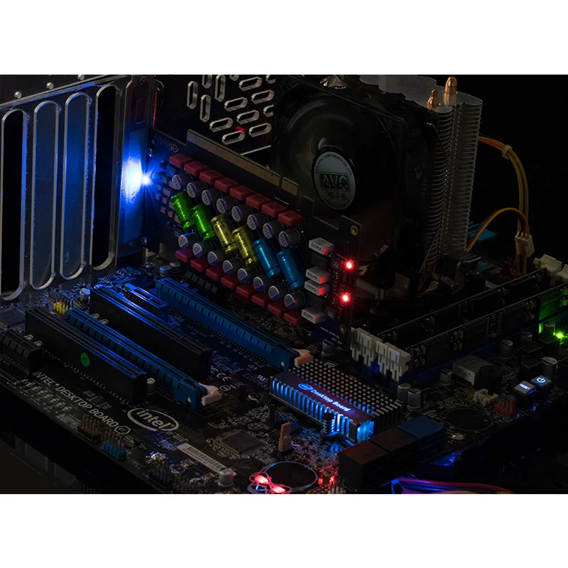 Lusya Мощность очистки Hi Fi ПК аудио фильтр изолятор питания для PCI / E бит I4