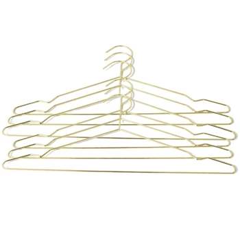 

20 Pcs Household Metal Hanger Friction Non-Slip Hanger Clothing Store Seamless Drying Rack