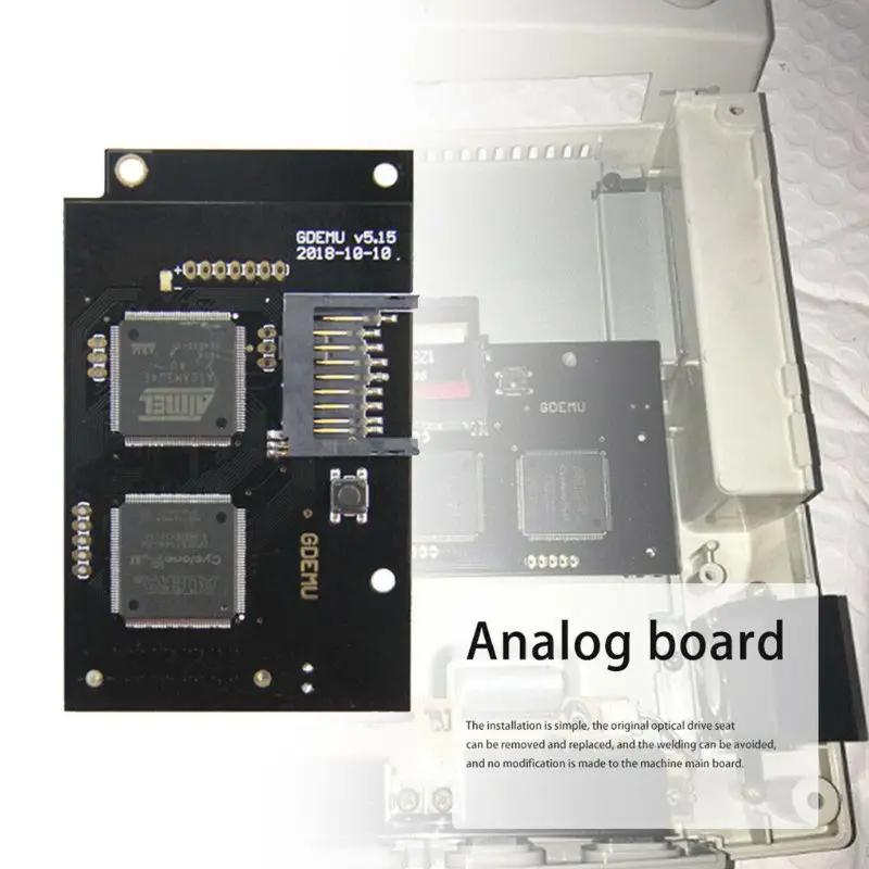  Built-in Free Disk Replacement Optical Drive Simulation Board for GDEMU DC Gaming Machine SEGA Drea