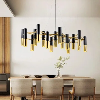 

Post-modern LED chandelier ceiling Nordic Aluminum fixtures for bedroom restaurant living room home deco hanging lamp luminaires