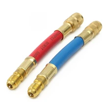 

R134A R12 Converting Adapter Hose Set Automotive Conditioning Adapter Multi-purposes 8 Pcs Car A/C Air Conditioner Refrigeration