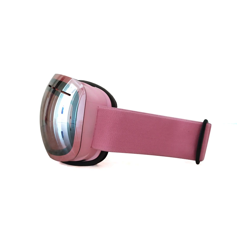 Skiing Double Layer Pink Women Ski Goggles Frameless Snow Glasses Anti Fog Protection Snowboard Snow Goggles Skiing Double Layer Pink Women Ski Goggles Frameless Snow Glasses Anti Fog Protection Snowboard Snow Goggles