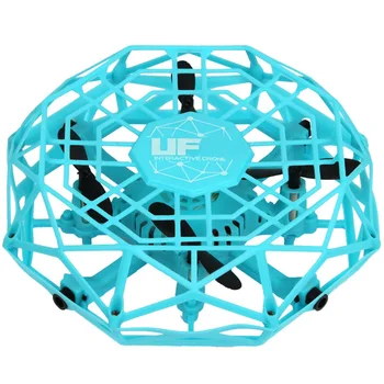 

Flying Helicopter Mini Drone Infrared Sensor UFO Flying Toy Aircraft Quadcopter for Kids