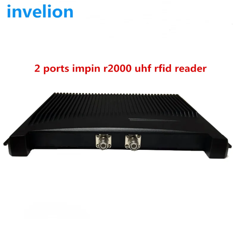2 порта impinj r2000 длинный диапазон rfid uhf считыватель для контроля доступа автомобиля две полосы входа/выхода для безопасности парковки