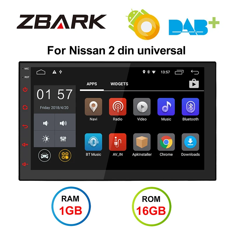

Android 8.1 Double 2 Din 7 inch GPS Car Stereo Player Radio GPS Navigatio For Nissan Qashqai Tiida X-Trail Paladin YHTYNS701A