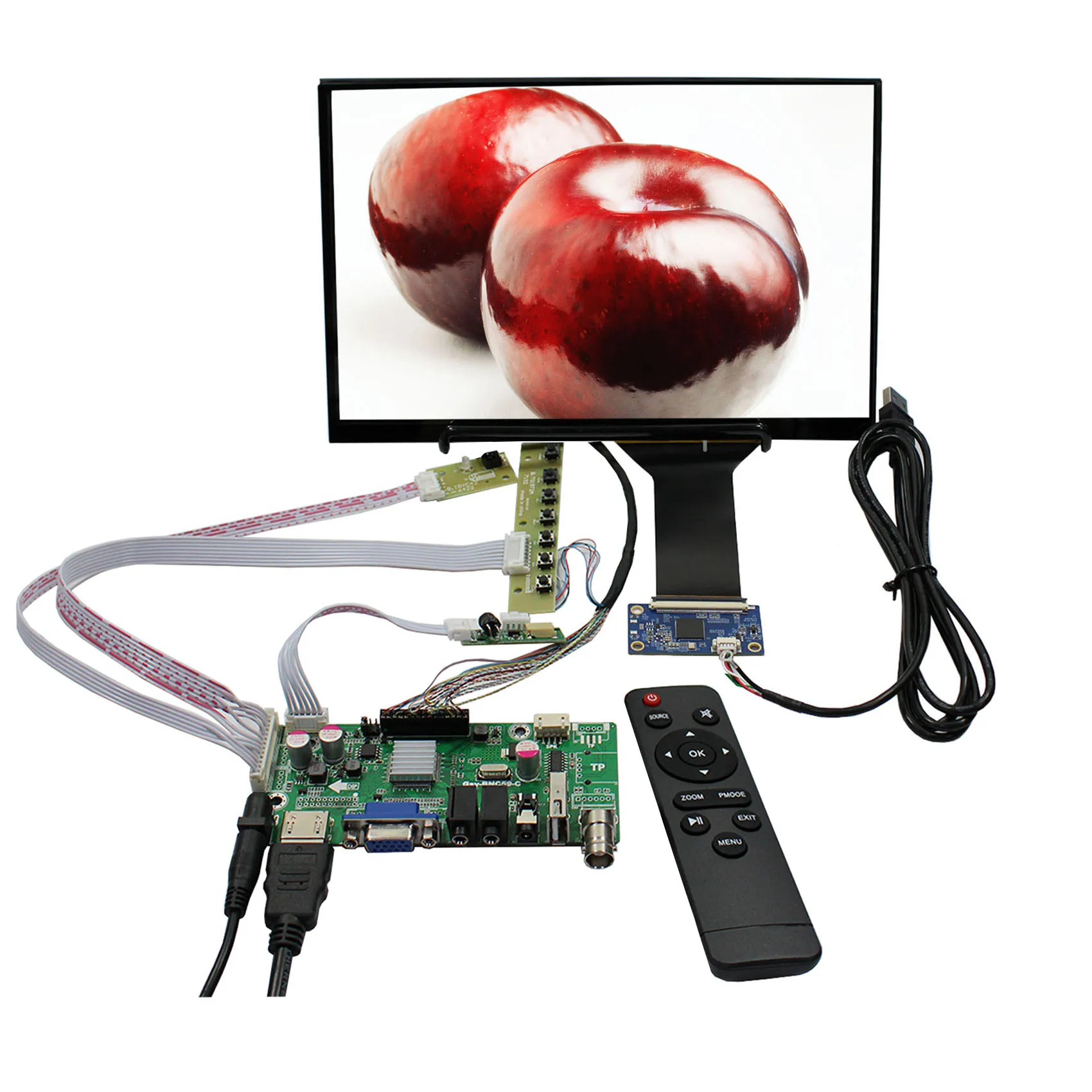 Плата драйвера аудиоразъема USB H DMI VGA AV 10 1 дюйма 1920x1200 B101UAN02.1 емкостный сенсорный