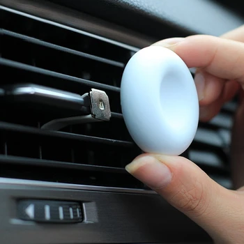 

Practical Car Fragrance Aroma Diffuser Natural Diatomaceous Aromatherapy Air Freshener magnets vent clip design for Auto office